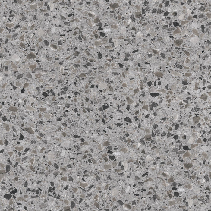 Casalgrande Padana, Terrazzo - Grey, Lappata, 60x60cm, 9.00mm, Rett.