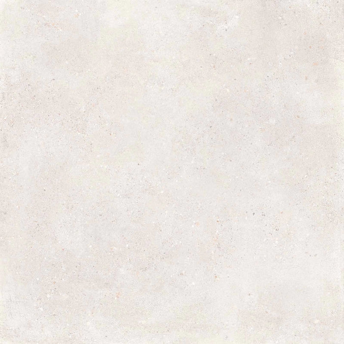 Ceramiche Keope, District - White, Spazzolato R10, 80x80cm, 9.00mm, Rett.