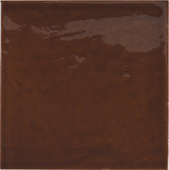 Equipe Ceramicas, Village - 25623---Walnut-Brown,-Lucido,-13.2x13.2cm,-9.00mm,-Rett.