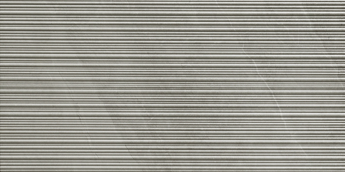 Italgraniti, Shale - SL0363R - Greige, Ribbed, 30x60cm, 9.00mm, Rett.