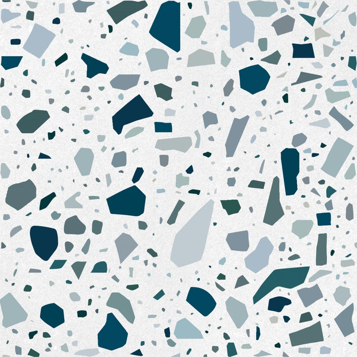 Quintessenza Ceramiche, Confetti - CNF102M - Bianco Petrolio, Matt, 18.6x18.6cm, 9.00mm