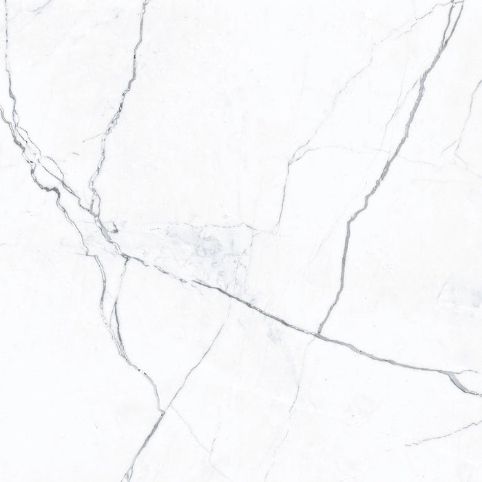 Ecoceramic, Elegance Marble - LP0840---White,-Polished,-60x60cm,-10.00mm,-Rett.