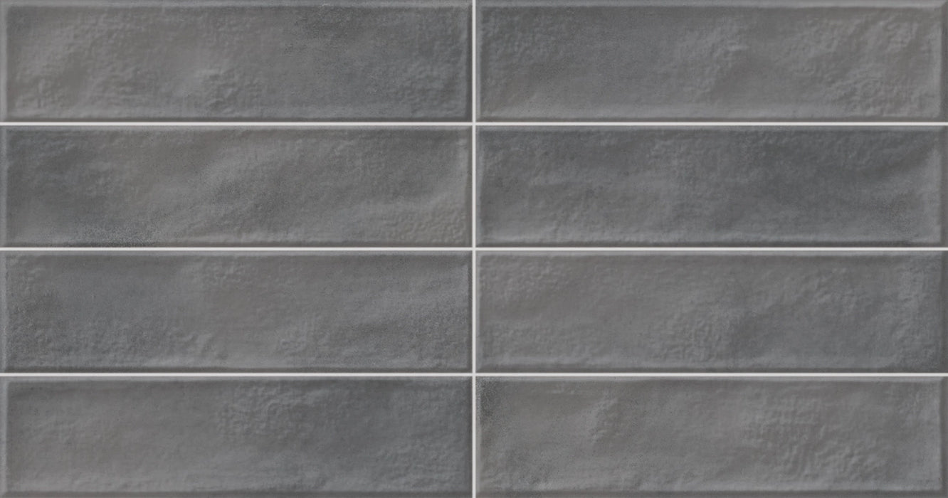 Geotiles, Manhattan - Silver, Natural , 31.6x60cm, 10.00mm