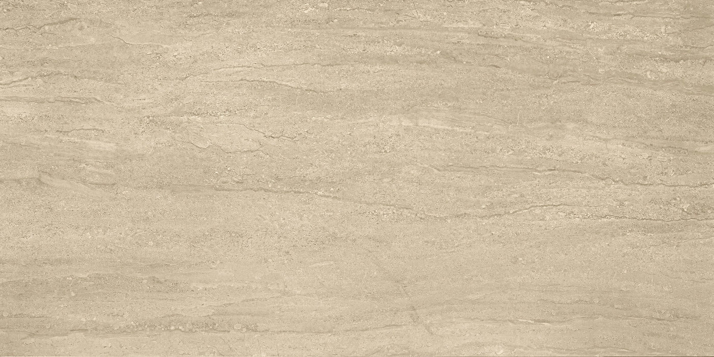 Serenissima Ceramiche, Travertini Due - Travertino Beige, Lux, 30x60cm, 9.50mm, Rett.