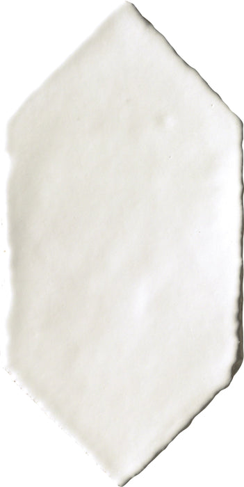 Cerasarda, I Cotti Fatti A Mano - Cotto Bianco Perla, Naturale, 10x20cm, 16.00mm