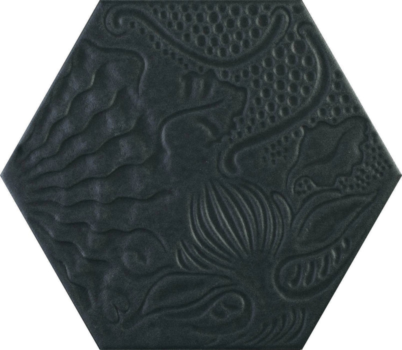 Codicer, Gaudi - Black, Naturale, 25x25cm, 10.00mm, Rett.