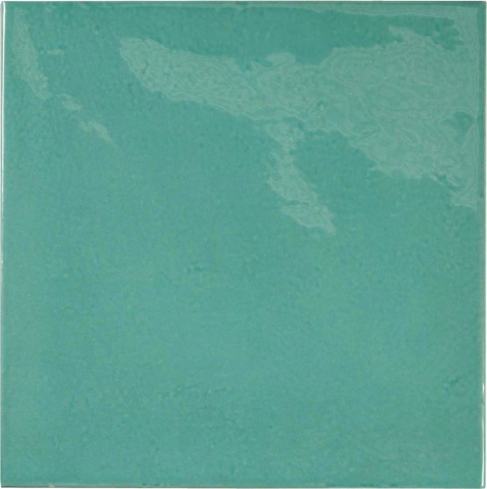 Equipe Ceramicas, Village - 25590---Teal,-Lucido,-13.2x13.2cm,-9.00mm,-Rett.