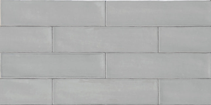 Terratinta Ceramiche, Betonbrick Wall - TTBB71GMW - Grey, Matt, 7.5x15cm, 8.00mm, Rett.