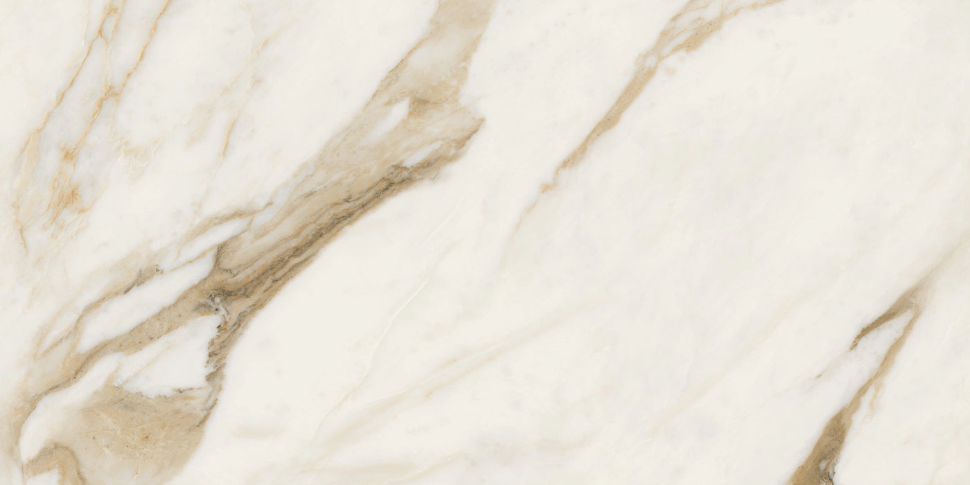 Versace Tiles, Maximvs - G67602 - Calacatta Bright, Naturale, 60x120cm, 10.00mm, Rett.