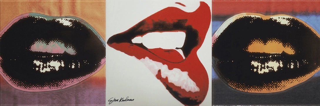 Ceramiche Settecento, Steve Kaufman - 24180 - Lips (b), Matt, 31.9x96.3cm, 10.00mm, Rett.