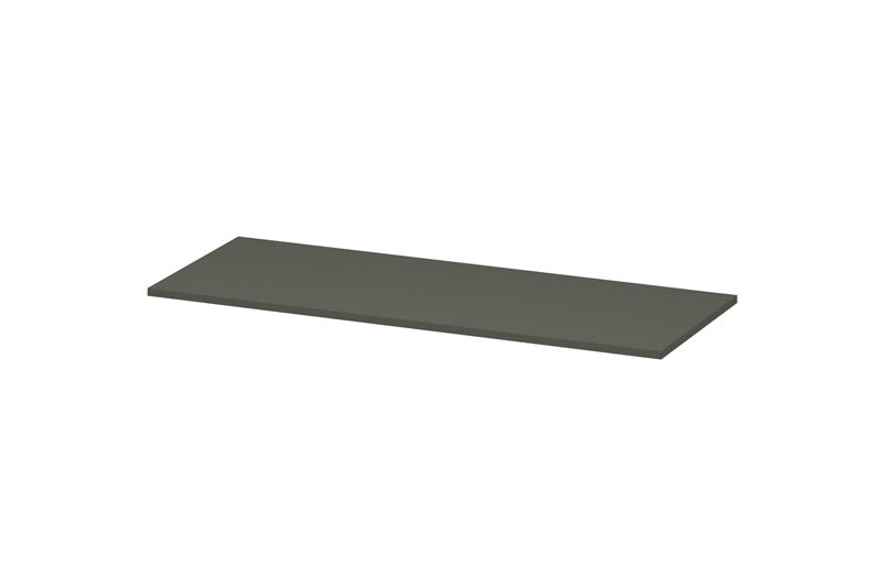 Ink Topdeck 45 Afdekplaat t.b.v. onderkast gelakt - Mat Beton Groen - 60 - 180x45x1,6cm