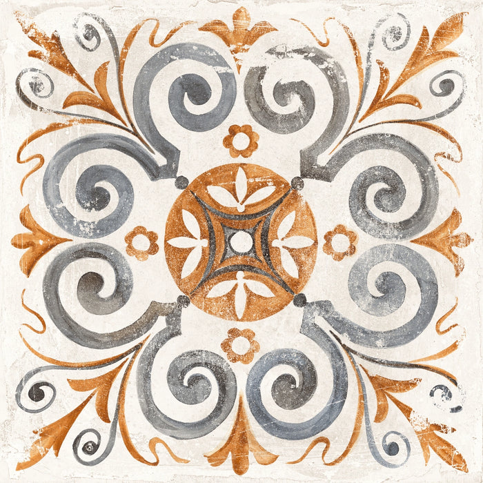 Tuscania Ceramiche, Frühlink Dekore - M0X0 - Lilie, Naturale, 20x20cm, 7.20mm