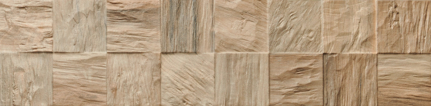 Ceramica Rondine, Timeless 3d - J90453 - Ecru, Naturale, 15x61cm, 11.00mm