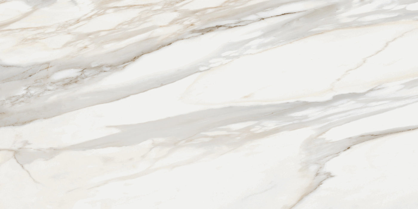 Tuscania Ceramiche, White Marble - M2O2  - Calacatta Oro, Lappato, 79x157.7cm, 9.50mm, Rett.