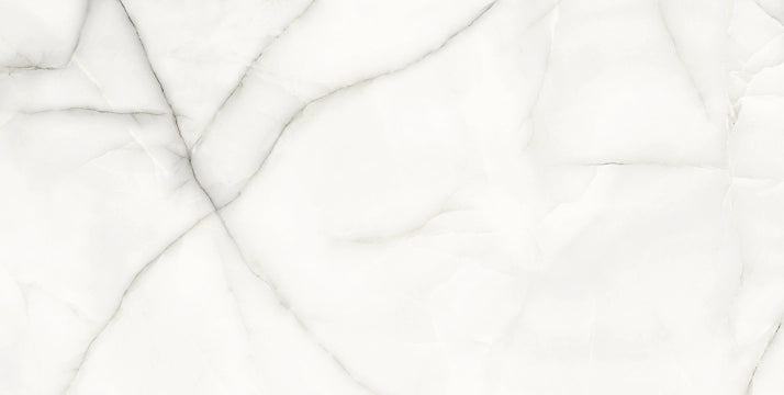 Azulev, Crystal White - Crystal White, Polished, 60x120cm, 10.00mm, Rett.