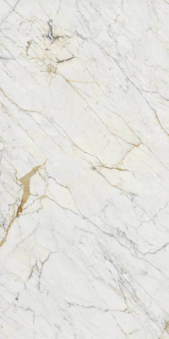 Marazzi, Grande_marble Look - M36K - Golden White, Stuoiato Satin, 160x320cm, 6.00mm, Rett.