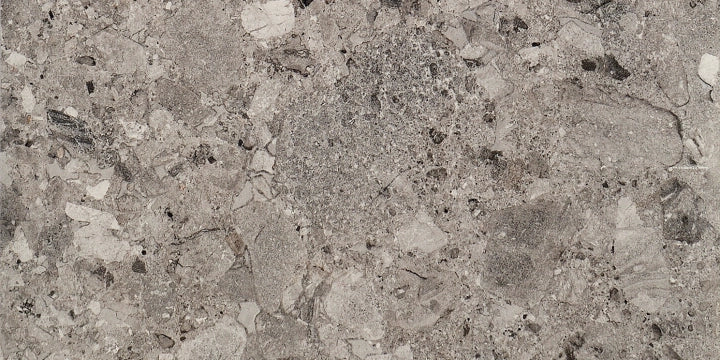 Ceramica Fioranese, Frammenta - CG627LR - Grigio Scuro, Semi-Polished, 60.4x120.8cm, 10.00mm, Rett.