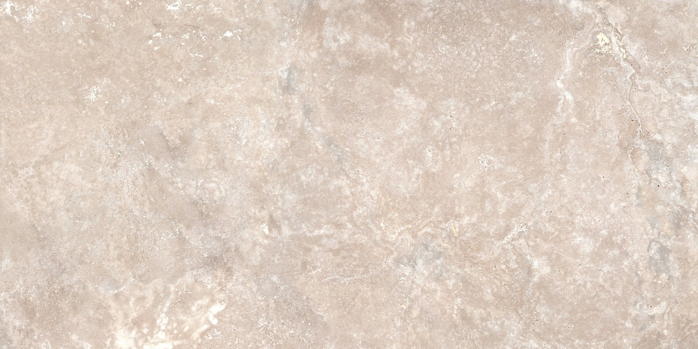 Ragno, Realstone Travertino - RCAJ - Cross Noce, Matt, 60x120cm, 9.00mm, Rett.