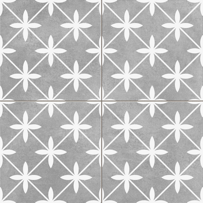 Prissmacer, Pre. Leeds/pre. Star/pre. Windso - Pre. Star Grey, Matt, 45x45cm, 8.50mm, Rett.