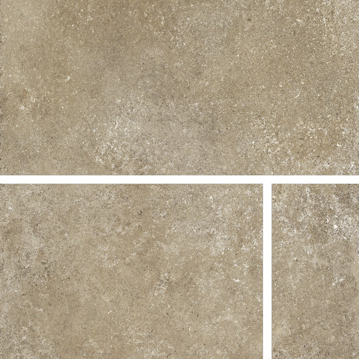 Alfalux, Cottage - 8290033 - Taupe, Naturale, 60x120cm, 9.00mm, Rett.