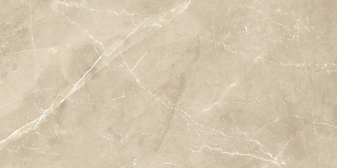 Tau Ceramica, Crotone - Sand, Polished, 60x120cm, 10.50mm, Rett.