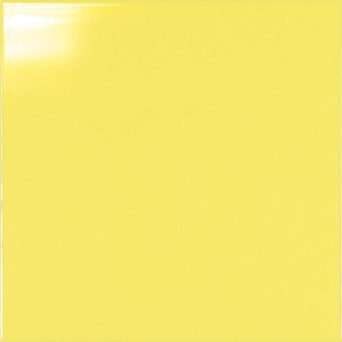 Armonie Ceramiche, Colors - 145011 - Giallo, Lucido, 20x20cm, 7.00mm, Not rectified