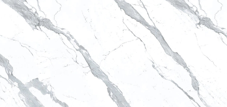 Apavisa, Statuario - White, Polished, 120x260cm, 6.00mm, Not rectified