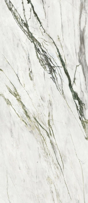 Ceramiche Supergres, Purity Of Marble - Élite - Green Calacatta, Lux, 120x278cm, 6.00mm, Rett.