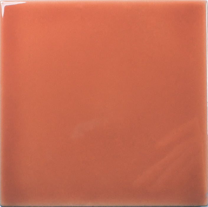 Wow Design, Fayenza - Coral, Gloss, 12.5x12.5cm, 10.00mm