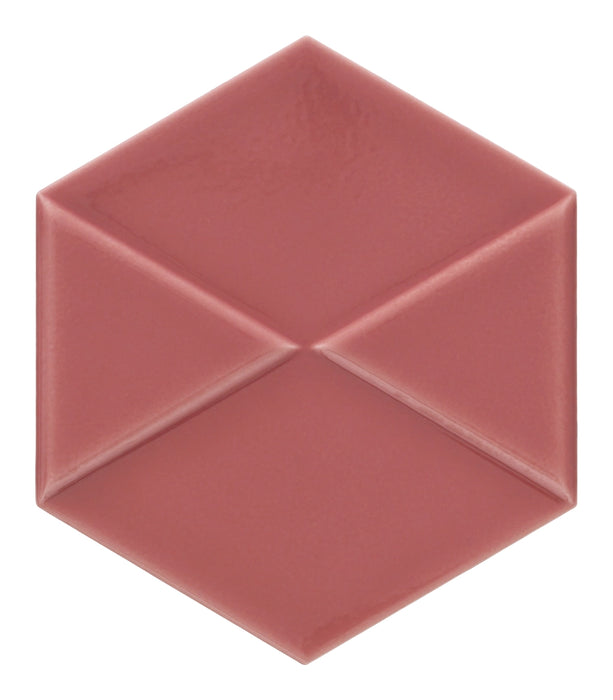 Ceramiche Settecento, Outfit - 167128 - Scarlet, Matt, 15.6x18cm, 10.00mm, Rett.