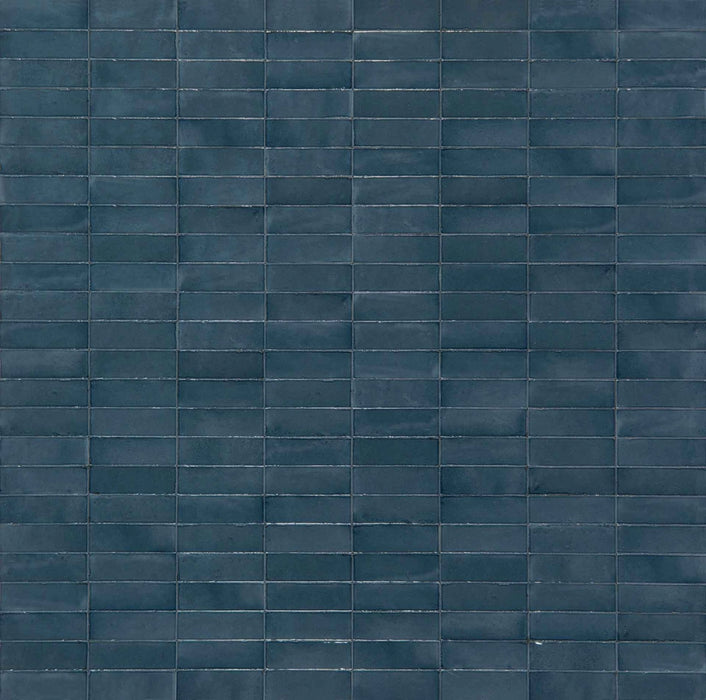 Marazzi, Crogiolo_rice - M96R - Blu, Lux, 5x15cm, 10.00mm