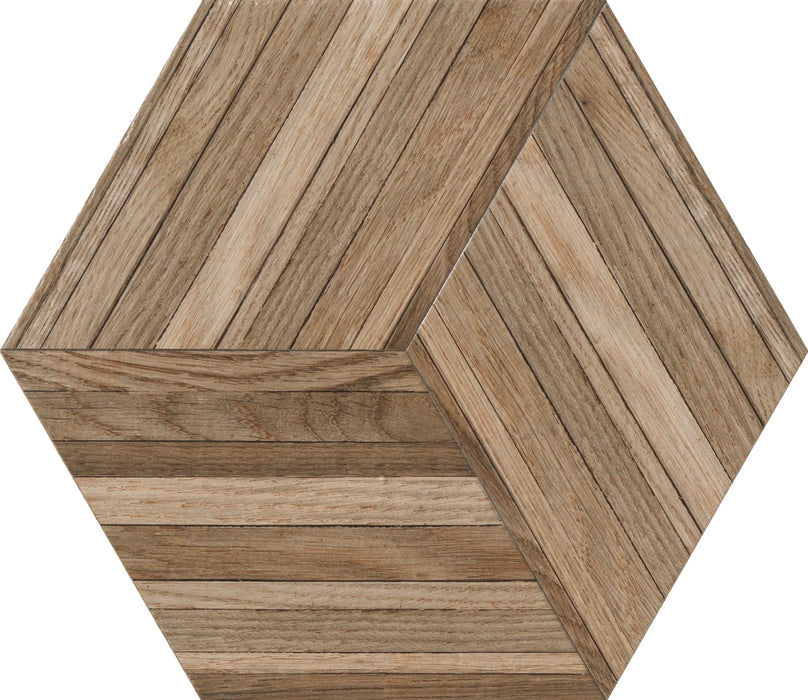 Ceramiche Settecento, Wooddesign - 146023 - Blend Deck, Matt, 40.9x47.2cm, 10.00mm, Rett.