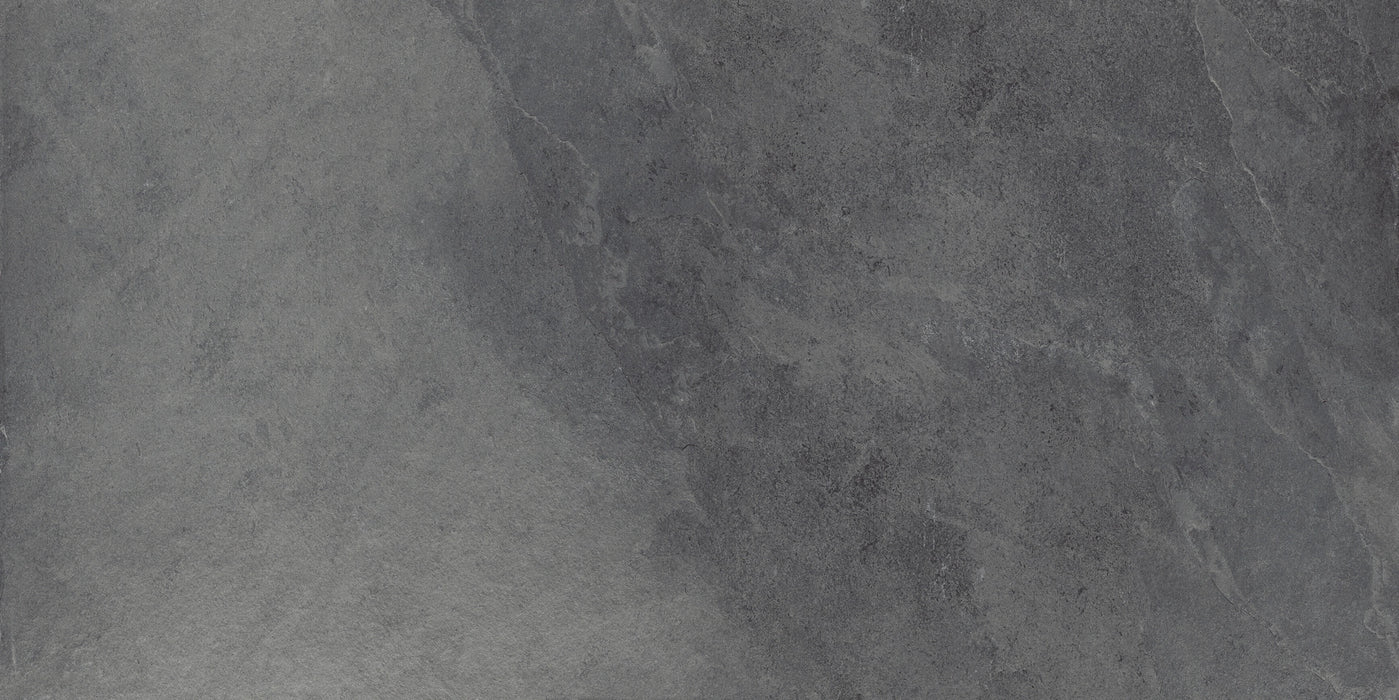 Tuscania Ceramiche, Slash - M2V2 - Dark Grey, Naturale, 30.4x61cm, 9.00mm, Rett.