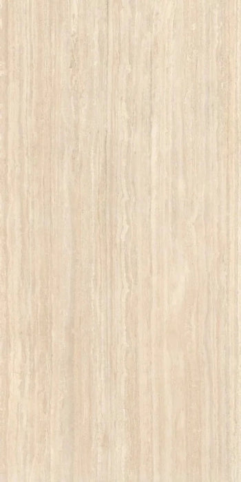 Marazzi, Grande_stone Look - MCMS - Travertino Classico, Stuoiato Satin, 160x320cm, 6.00mm, Rett.