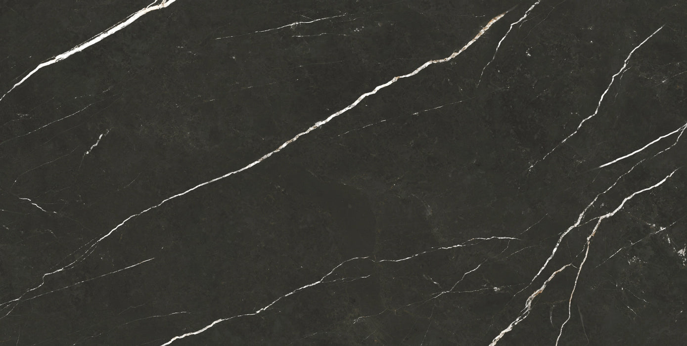 Tau Ceramica, Elite - Black, Polished, 15x120cm, 10.70mm, Rett.