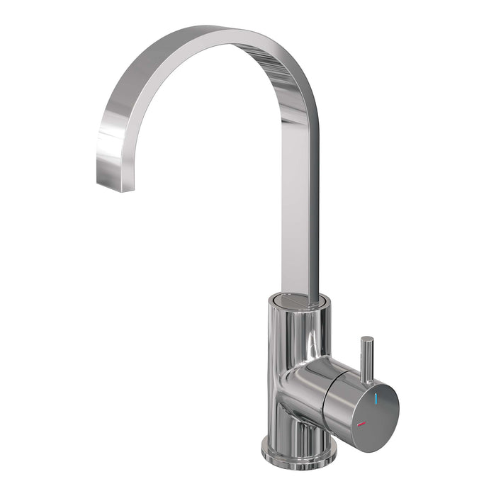 Brauer Edition wastafelkraan hoog cascade - chroom - 5-CE-003-S2