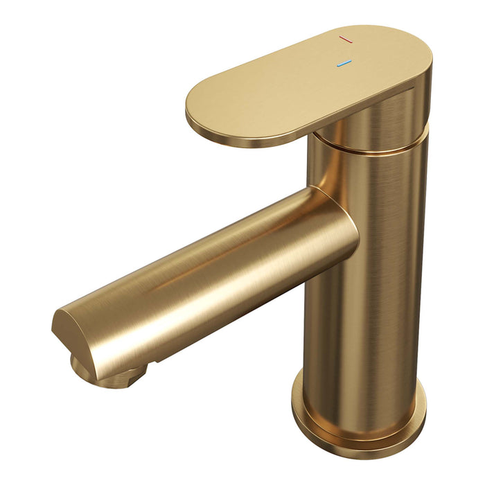 Brauer Edition wastafelkraan - Geborsteld Goud PVD - 5-GG-001-HD3