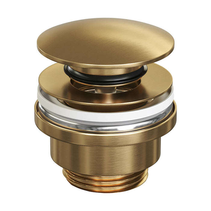 Brauer Gold Edition pop-up klikplug Geborsteld Goud PVD - 5-GG-018RR