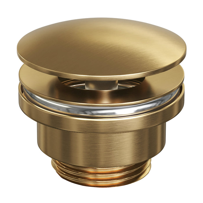 Brauer Gold Edition Always open plug - Geborsteld Goud PVD - 5-GG-159