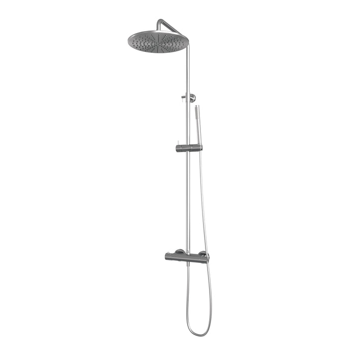 Brauer Chroom Edition stortdoucheset - hoofddouche 30cm - staafhanddouche - chroom -5-CE-007-3