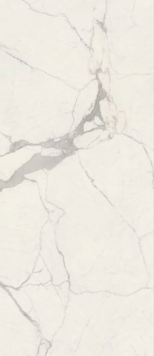 Ceramiche Caesar, Anima Futura - AGCK - Majestic White, Lucidato, 120x278cm, 6.00mm, Rett.