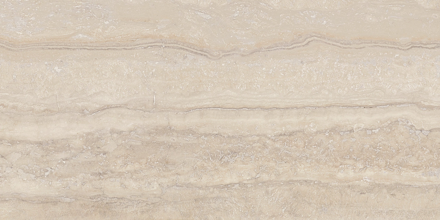 Antica Ceramica Rubiera, Memento Travertino - 003507 - Ambra, Naturale, 60x120cm, 9.50mm, Rett.