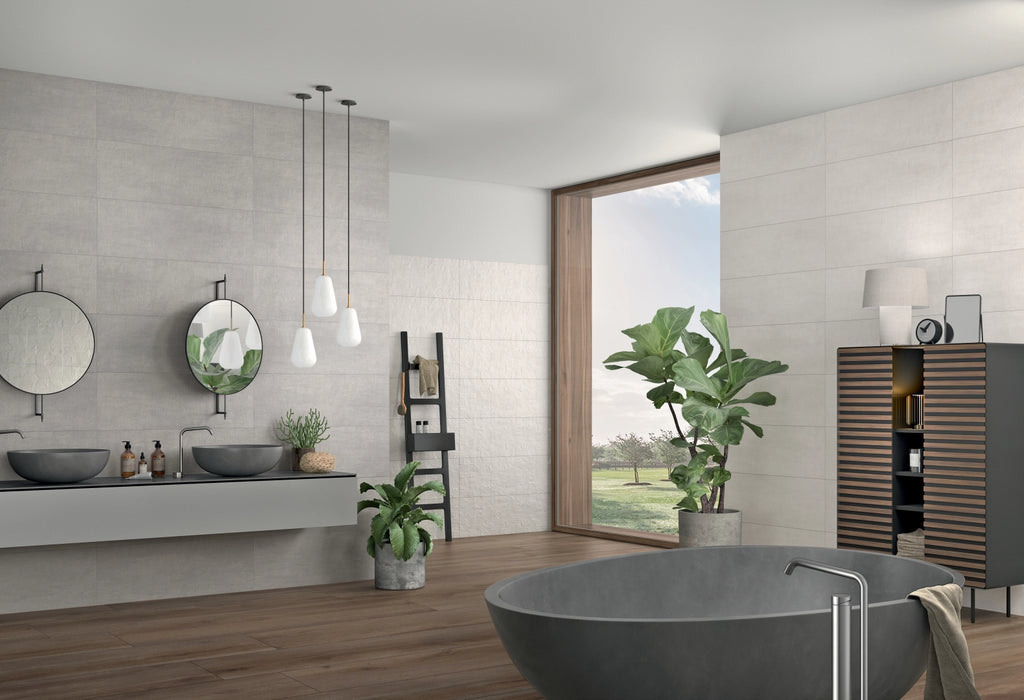 Panaria Ceramica, Wallcraft - PBFWL50 - Wave, Naturale, 35x100cm, 8.00mm, Rett.