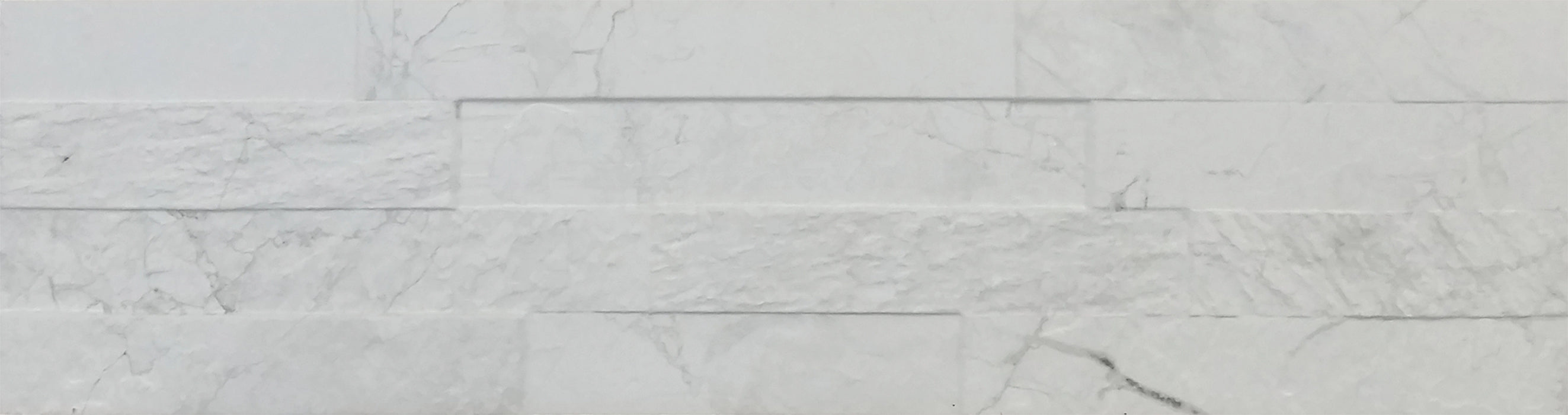 Ceramica Rondine, Tiffany 3D - J87344 - White, Naturale, 15x61cm, 11.00mm