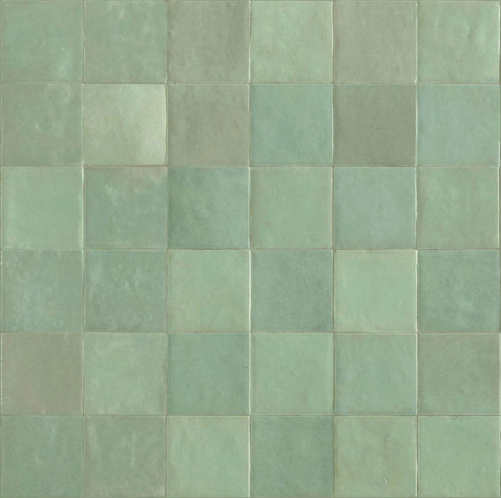 Marazzi, Crogiolo_Zellige - M5P4 - Turchese, Lux, 10x10cm, 10.00mm