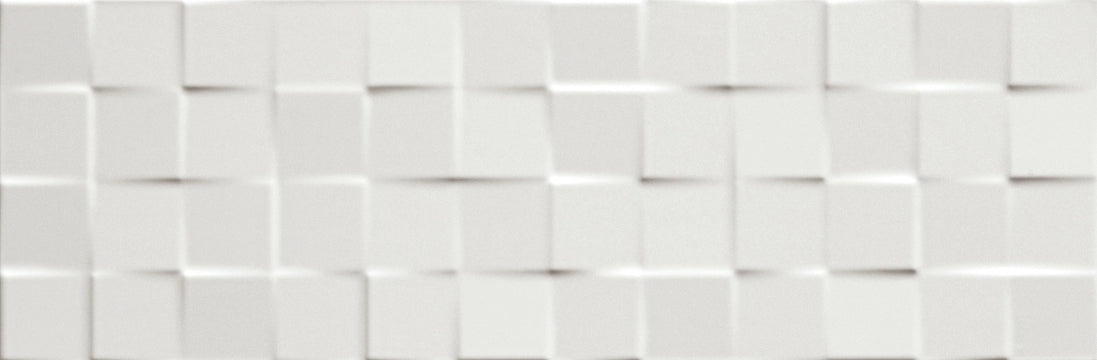 Fap Ceramiche, Lumina - fK1A - Square White, Glossy, 25x75cm, 10.50mm