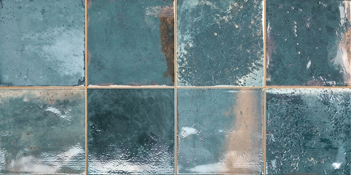 Geotiles, Provence - Blue, Glossy , 31.6x60cm, 10.00mm