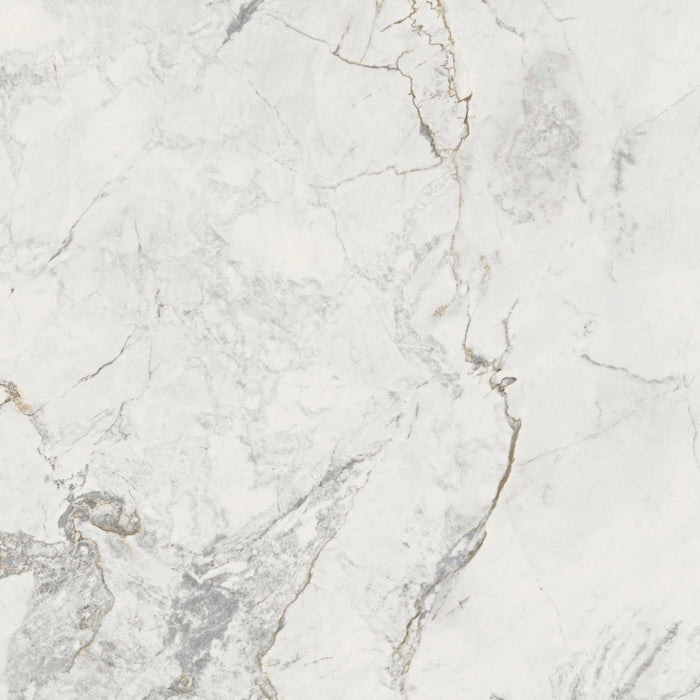 PorcelaniteDos, Iguazu - White, Polished, 98x98cm, 10.00mm, Rett.