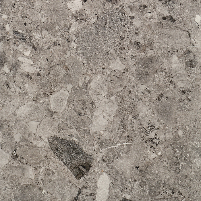 Ceramica Fioranese, Frammenta - CG607LR - Grigio Scuro, Semi-Polished, 60.4x60.4cm, 10.00mm, Rett.