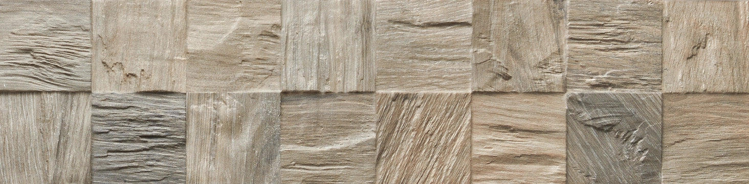 Ceramica Rondine, Timeless 3d - J90454 - Greige, Naturale, 15x61cm, 11.00mm